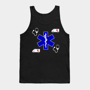 Paramedic and Emergency Rescue EMS and EMT Gifts Tank Top